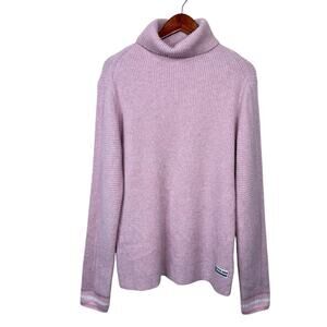 Pink Turtleneck Sweater